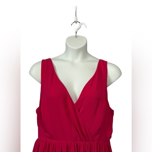 NEW, Signature by Reitmans, Sleeveless Fit & Flare Dress, XL, Red - Picture 4 of 12